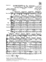 Concerto en la min. - F. 2 N° 6 - VIVALDI - Partition - Grand format